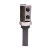 Фреза обгонная DELTA TOOLS со сменными ножами (верхний подшипник) D=24x30х79 S=12