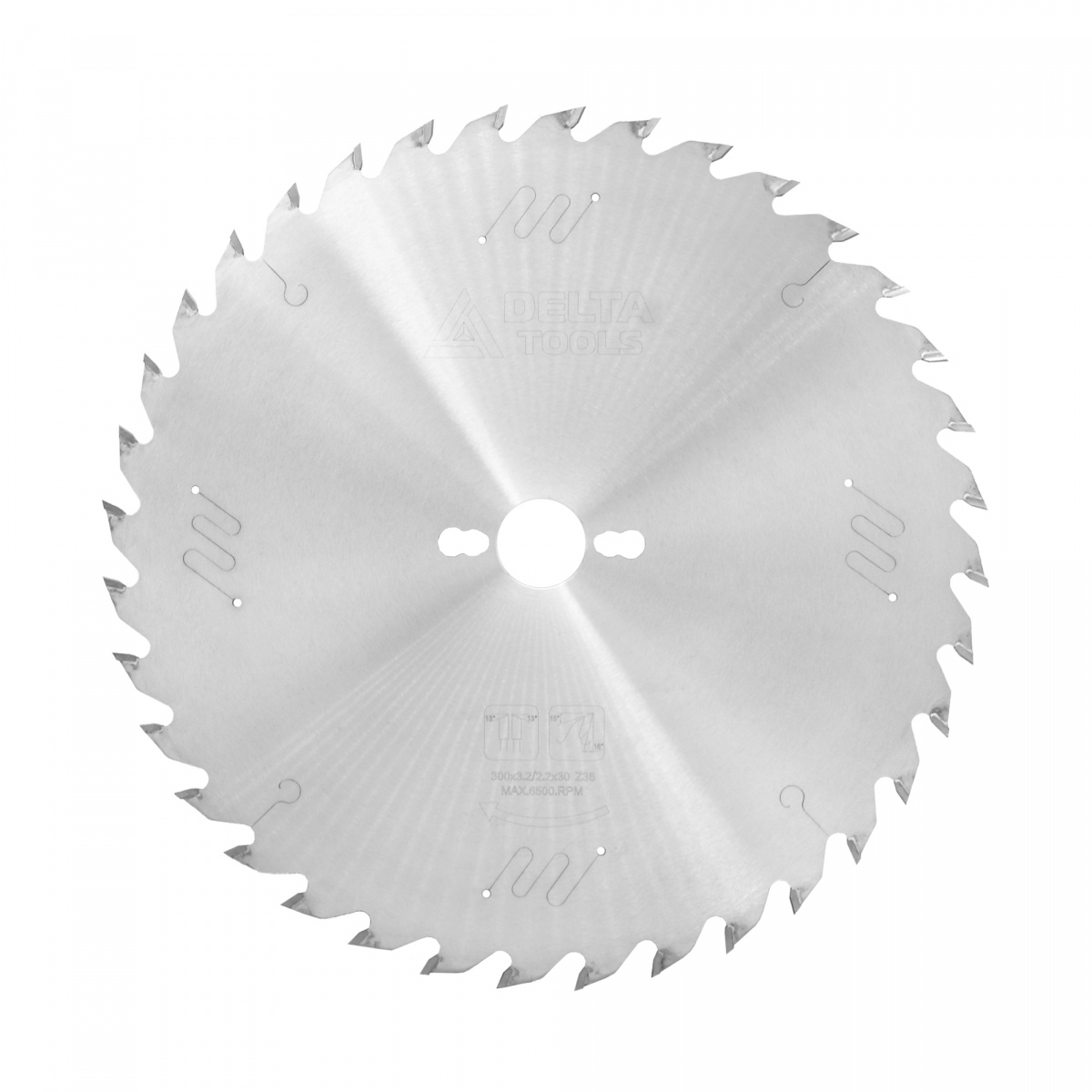 Пила дисковая DELTA TOOLS 300х30х3.2/2.2 Z36 WZ универсальная