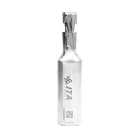 DTN.12.025.20.0SR Фреза алмазная ITA Z2+1 D=12 I=25 L=88 S=20*40 RH 6PCD+1HM H=2,5 DTN.12.025.20.0SR