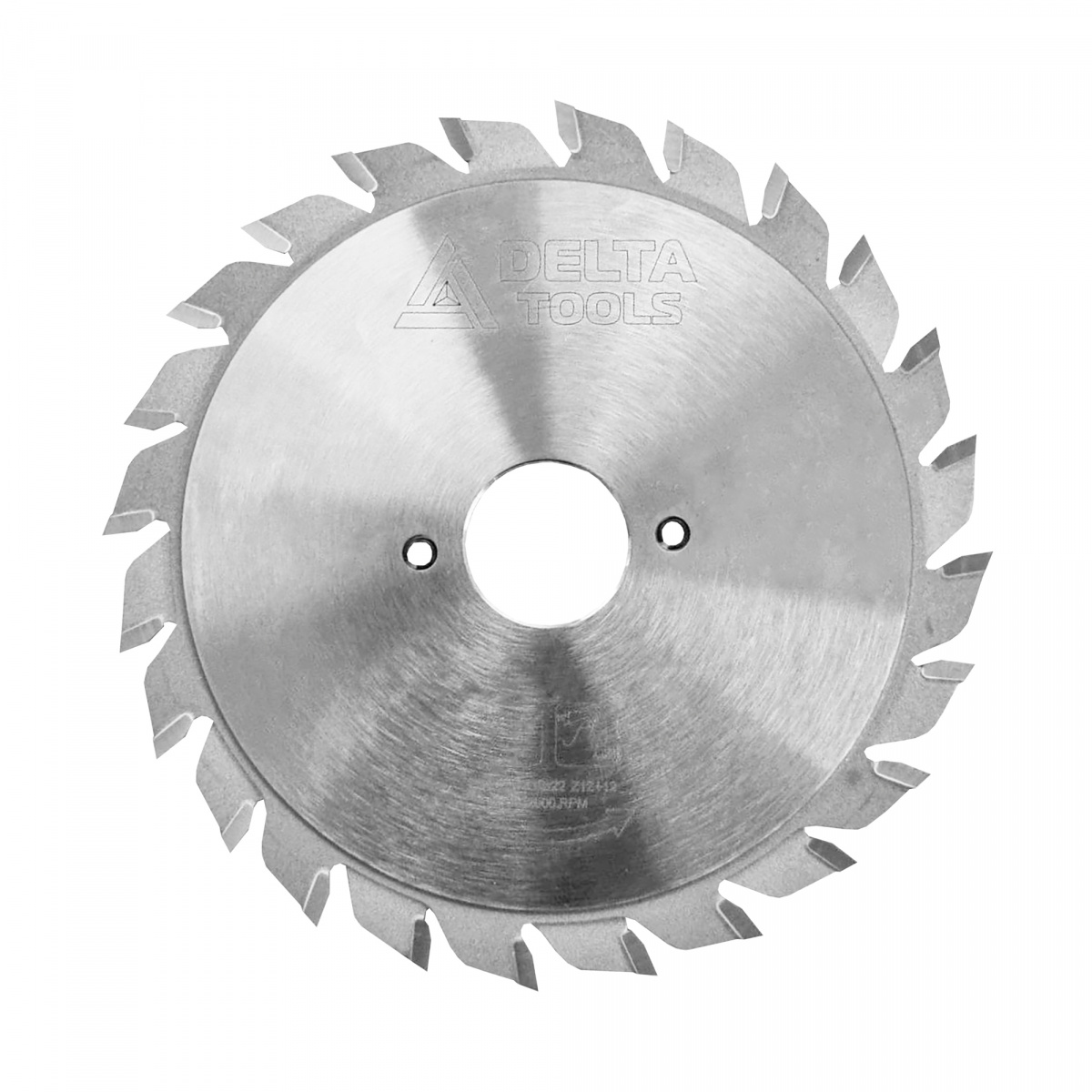 Пила подрезная DELTA TOOLS 120x22x2.8/3.6x12+12T WZ 5гр. составная