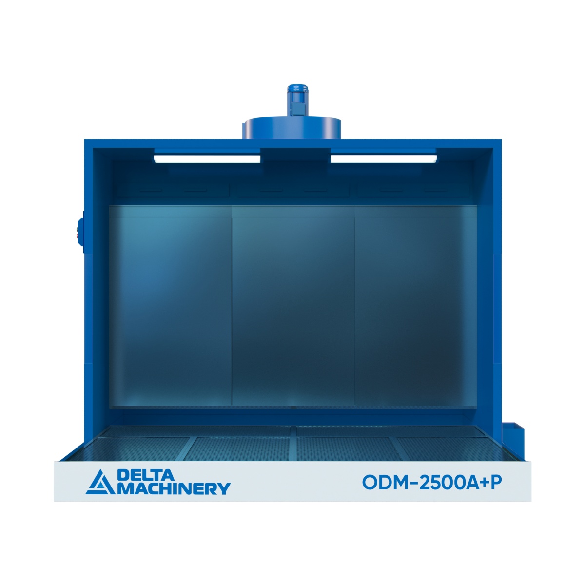 Покрасочная камера с водяной завесой DELTAMACHINERY ODM-2500A+P(1м) со встроенным и дополнительным активным полом